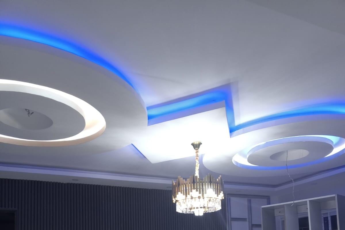 Custom Circular Ceiling Design